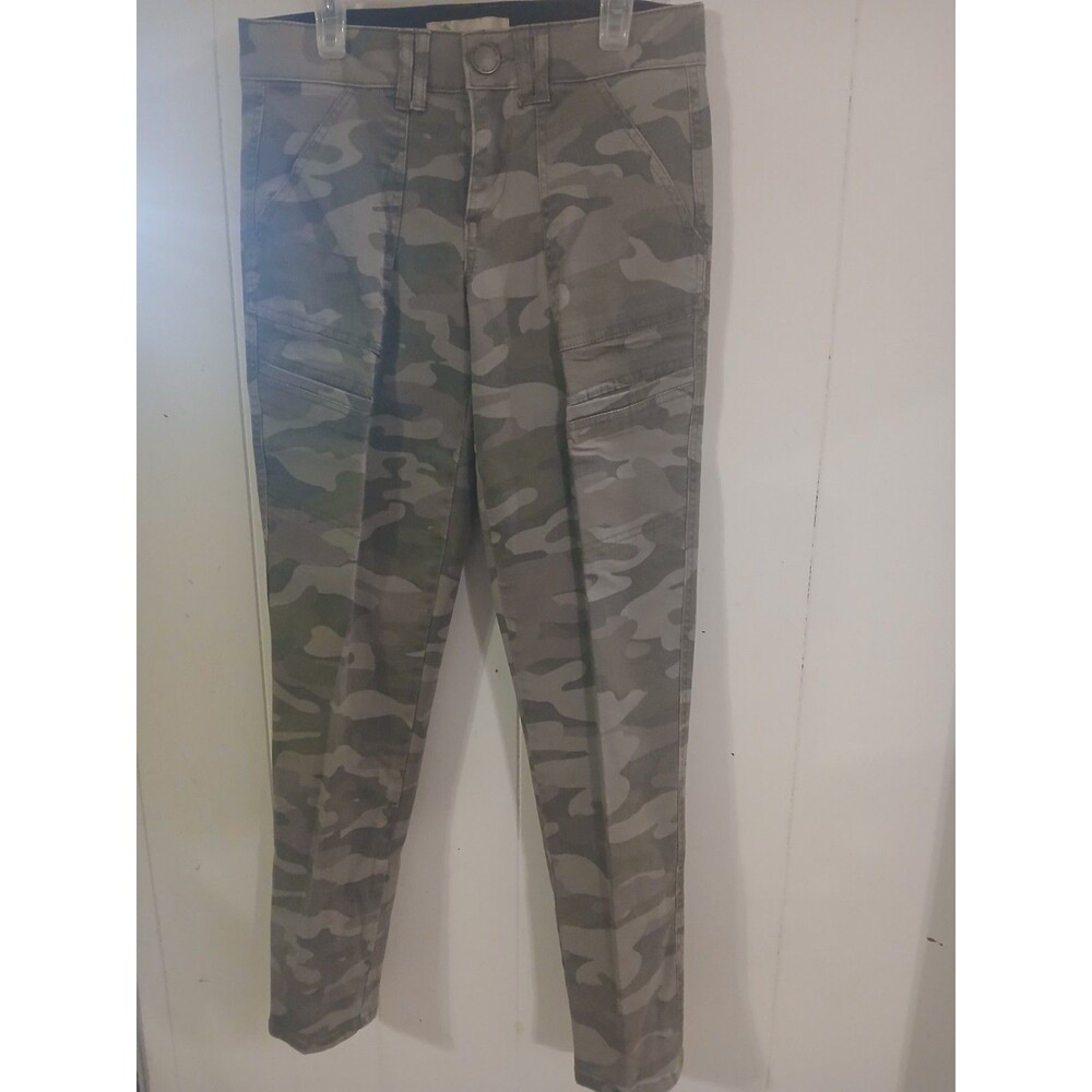 Democracy  "Ab" Technology Size 2   Skinny Jeans Womens  Denim Pants Camouflage